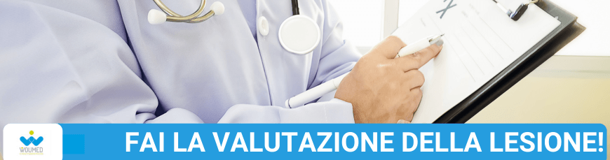 valutazione lesioni e piaghe